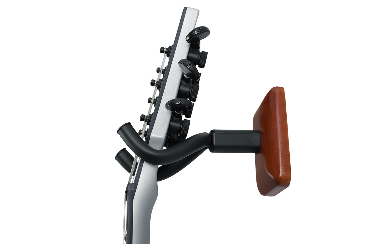 Frameworks GFWGTRHNGRMHG Mahogany Wall Mount Guitar Hanger 3