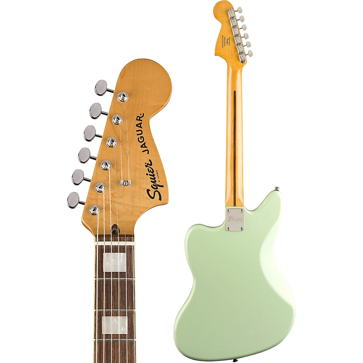Squier Classic Vibe 70S Jaguar Laurel Fret Board (Surf Green) - No Case 4