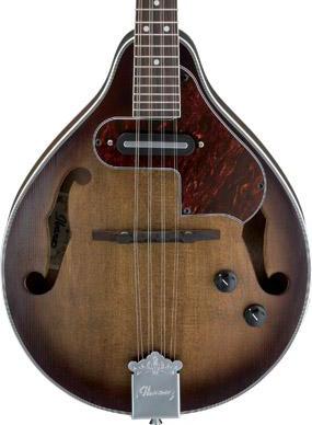 Ibanez M510EOVS A-Style Acoustic-Electric Mandolin Vintage Sunburst front view