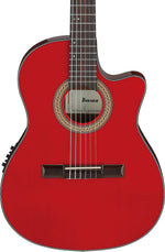 Ibanez GA35TCESRR Acoustic Electric Guitar - Sapphire Red High Gloss