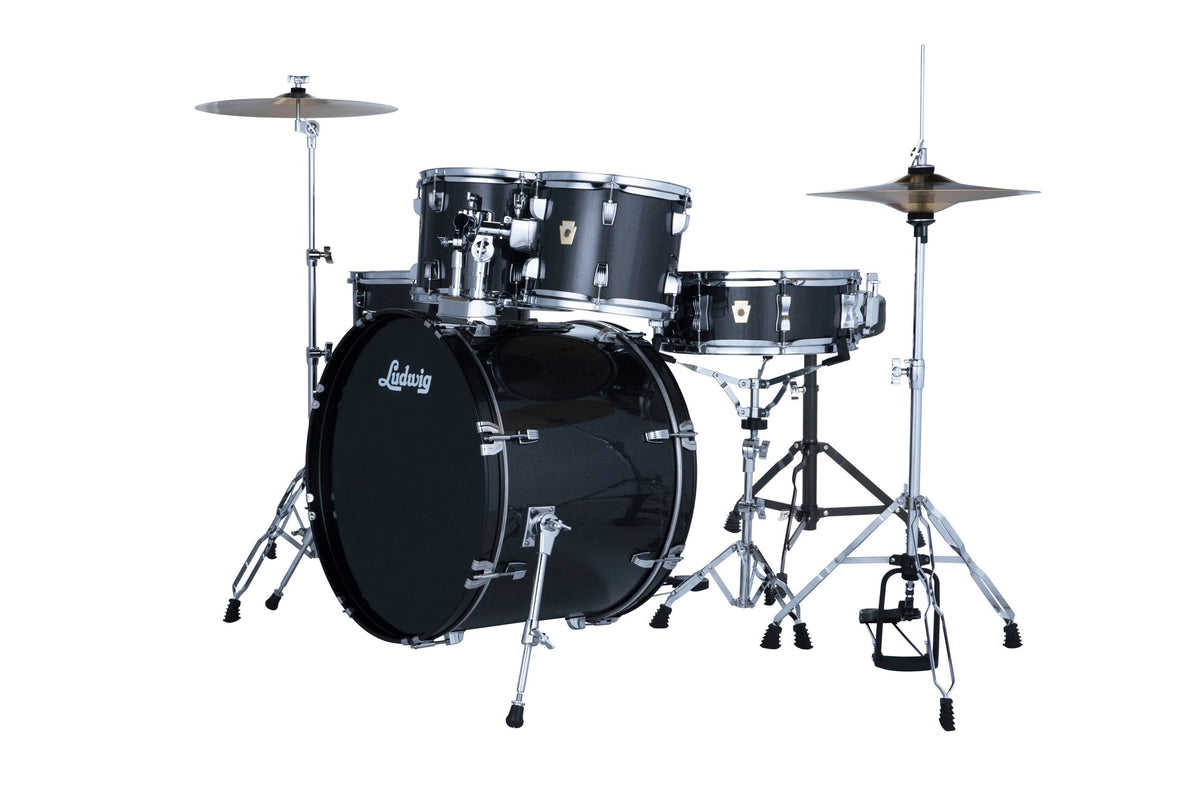 Ludwig Accent Fuse 5 Piece Drum Set - Moon Dust 3