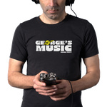 George's Music Retro Logo T-Shirt - Large 2