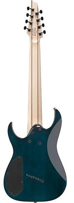 Ibanez RGMS8PB Multi Scale 8 String Electric Guitar - Cosmic Blue Starburst 4