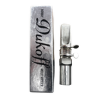 Used Bobby Dukoff Silverite Metal M8 Tenor Saxophone Mouthpiece - With Box & Ligature 3