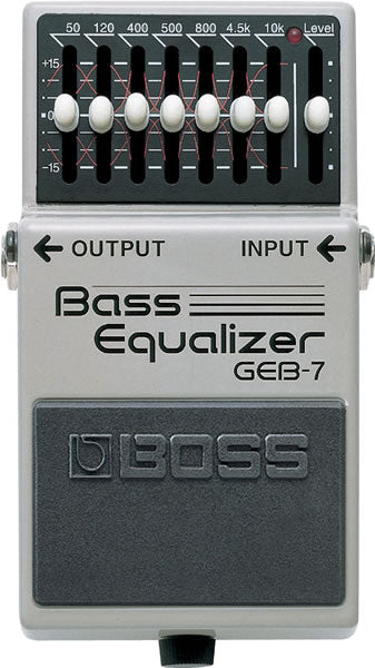 Boss GEB7 7 Band Equalizer Bass Pedal