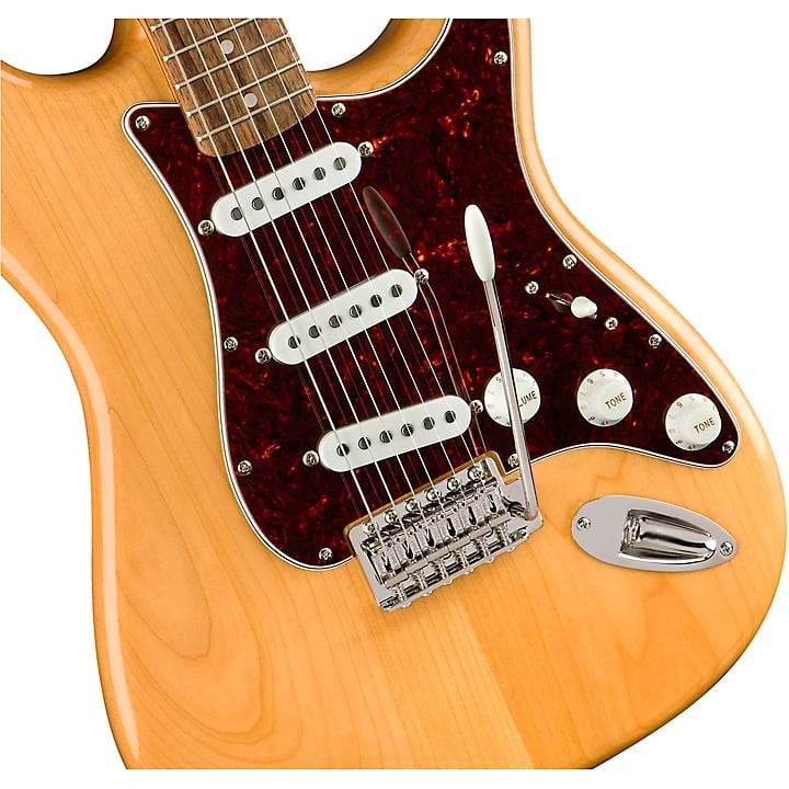 Squier Classic Vibe '70s Stratocaster Electric Guitar (Natural With Laurel Fretboard) - No Case 2