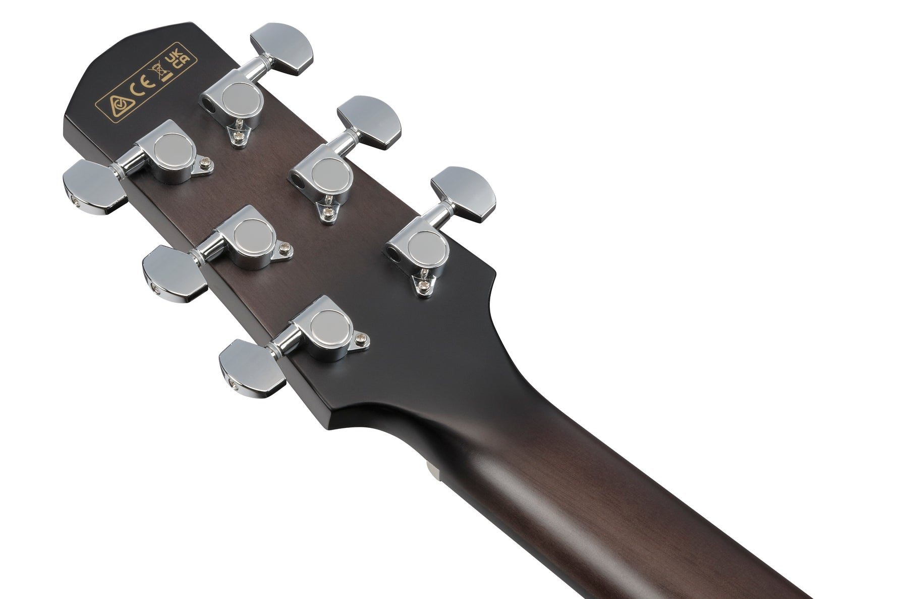 Ibanez AAD77CETKS Acoustic Electric Guitar - Transparent Black Sunburst High Gloss 3