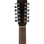Martin D-X2EL Left Handed 12-String Acoustic Electric Guitar - Brazilian Rosewood Pattern 4