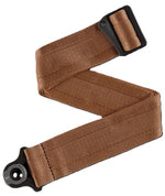 D'addario 2\" Nylon Auto Lock Strap - Umber Brown