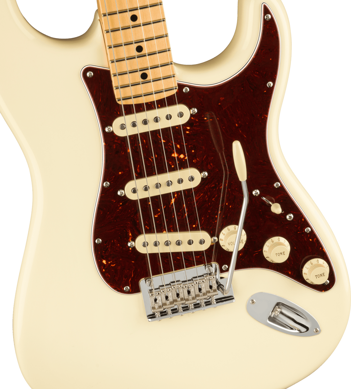 Fender American Professional II Stratocaster Electric Guitar - Olympic White 5
