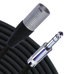 Concert 20-ft Balanced Line (XLRM-1/4 TRS)