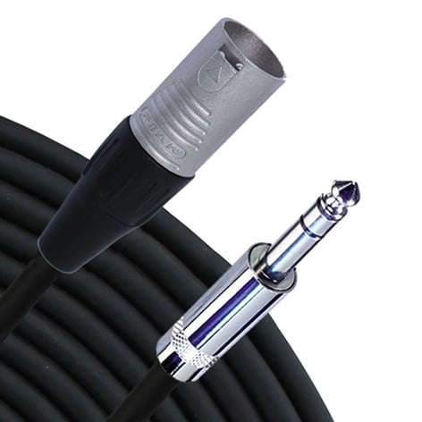 Concert 20-ft Balanced Line (XLRM-1/4 TRS)