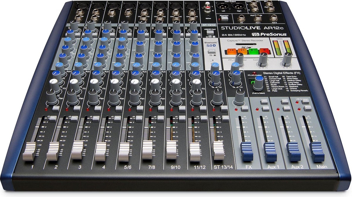 PreSonus StudioLive AR12c 12-channel USB-C Mixer 2