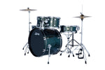 Ludwig Accent Fuse 5 Piece Drum Set - Jade Dust 3