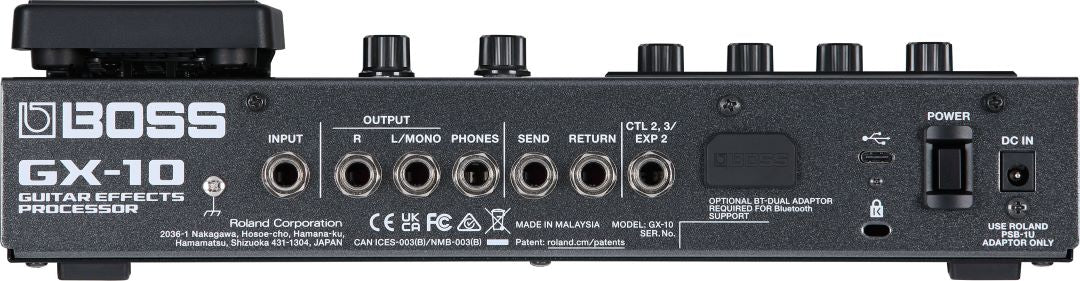 Boss GX-10 Multi Effects Processor 2
