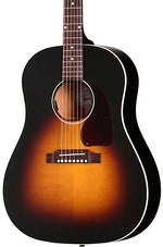 Gibson J-45 Special Acoustic Electric Guitar Satin Vintage Sunburst front view
