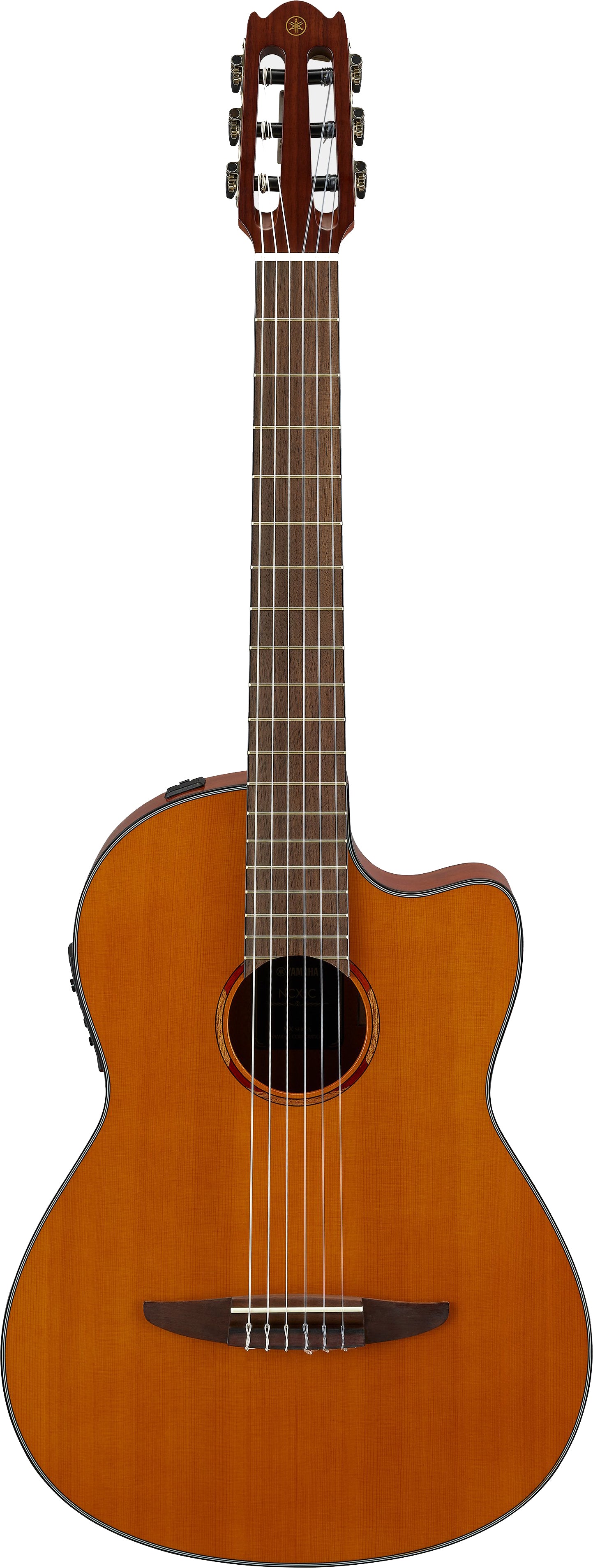 Yamaha NCX1C Cedar Acoustic-Electric Nylon String Guitar 3