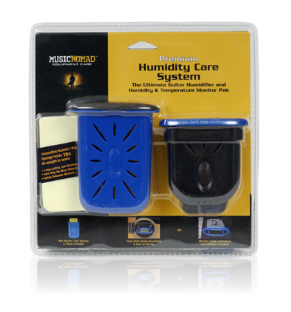 Music Nomad MN306 Guitar Humidifier & Temp Monitor Pack