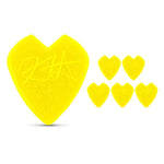 Dunlop Kirk Hammett Jazz III Picks Yellow Glitter - 6 Pack 3