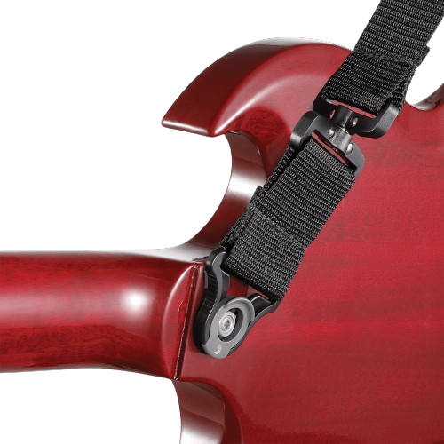 D'Addario PWSALSV00 Auto Lock Swivel Guitar Strap 3