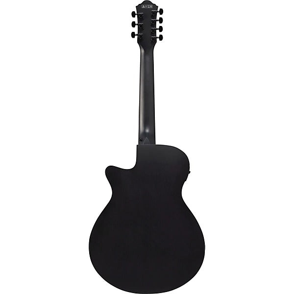 Ibanez AEG721 7-String Acoustic Electric Guitar - Black Out 4