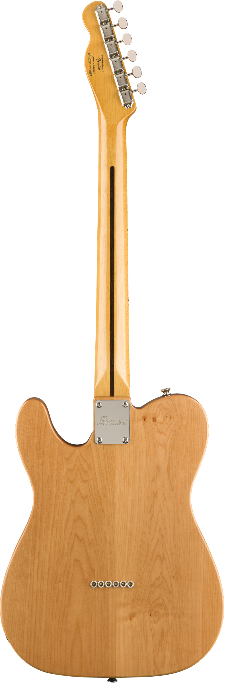 Squier Classic Vibe 70's Telecaster Thinline Electric Guitar 3