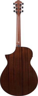 Ibanez AEWC16QATEH Acoustic Electric Guitar - Transparent Emerald Burst 6