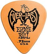 Ernie Ball .73mm Everlast Delrin Guitar Picks - Orange (12 Pack)