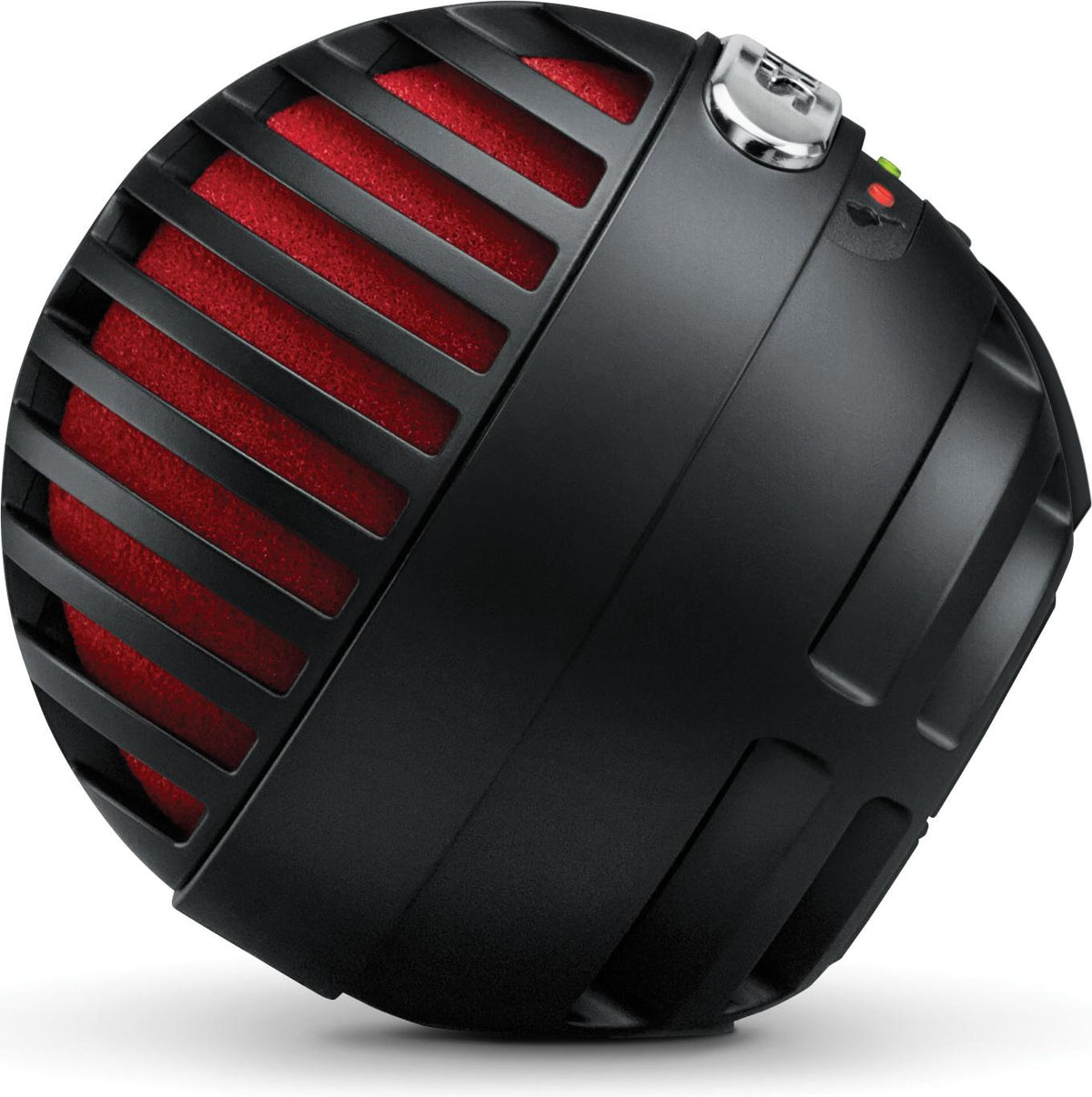 Shure MV5 iOS/USB Digital Condenser Microphone - Black/Red 2