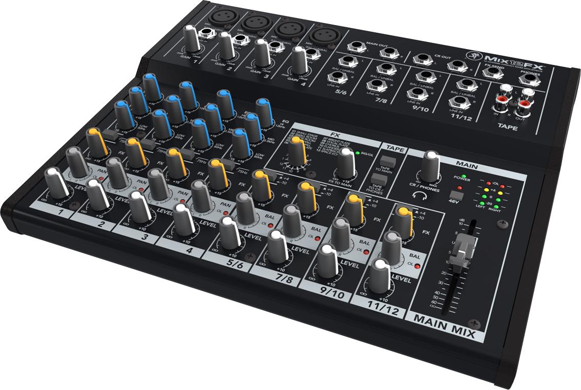 Mackie Mix12FX 12-Channel Compact Mixer with Effects 2