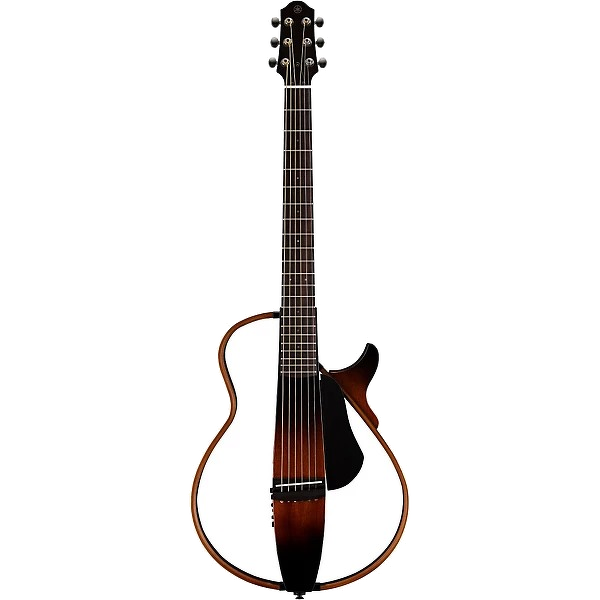 Yamaha SLG200S Steel String Silent Guitar - Tobacco Sunburst 5
