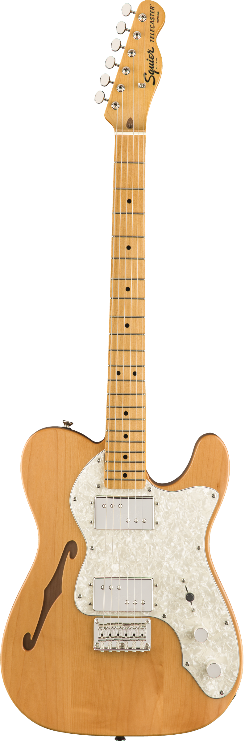 Squier Classic Vibe 70's Telecaster Thinline Electric Guitar 2