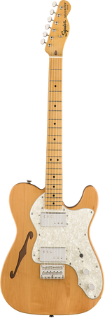 Squier Classic Vibe 70's Telecaster Thinline Electric Guitar 2