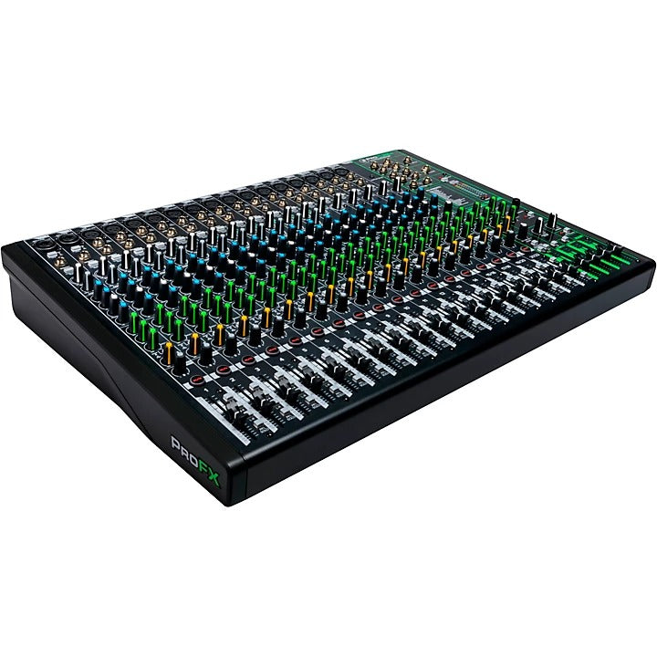 Mackie ProFX22v3 22-Channel 4-Bus Professional Effects Mixer With USB 4