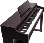 Roland RP-701-DR Digital Console Piano in Dark Rosewood, side view
