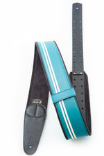 RightOn! Mojo Vegan Guitar Strap - Race Teal 3