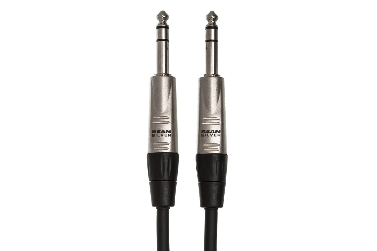 Hosa HSS-020 Pro Balanced Interconnect Cable - REAN 1/4\" TRS (20ft) 3