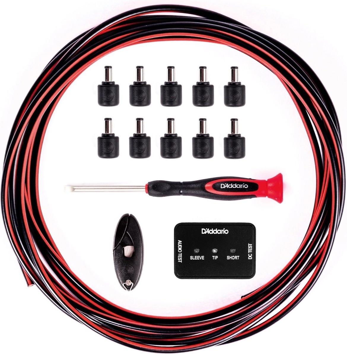 D'Addario PW-PWRKIT-20 DIY Solderless Pedalboard Cable Kit