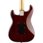 Squier Classic Vibe '70s Stratocaster HSS Electric Guitar in Walnut, three-quarter back view