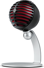 Shure MV5 iOS/USB Digital Condenser Microphone - Black/Red