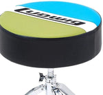 Ludwig Atlas Classic Drum Throne - Olive/Blue 2