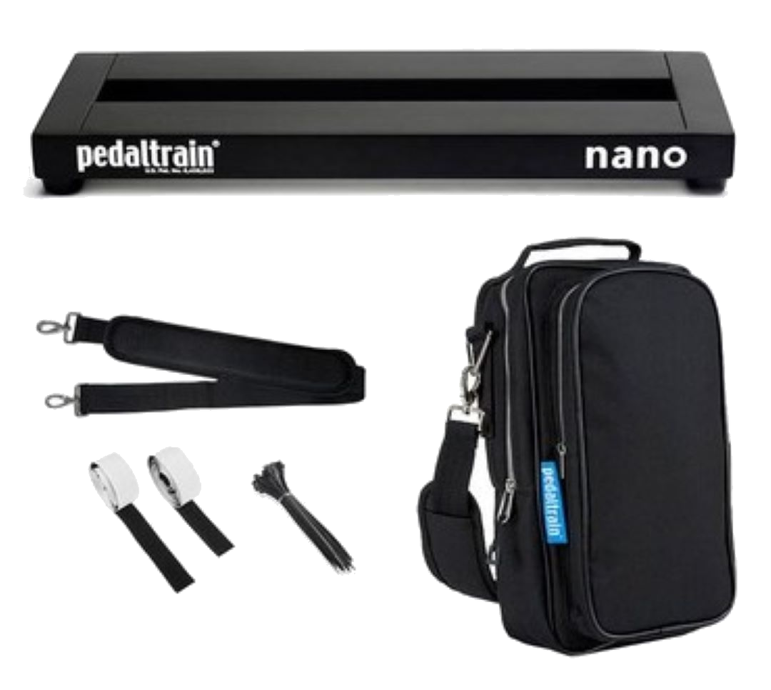 Pedaltrain Nano 14-inch x 5.5-inch Pedalboard with Soft Case