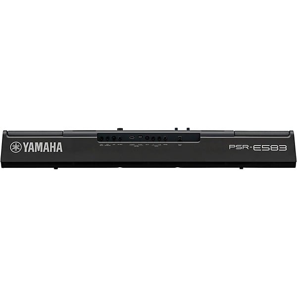 Yamaha PSR-E583 61-key Portable Keyboard - Black 3