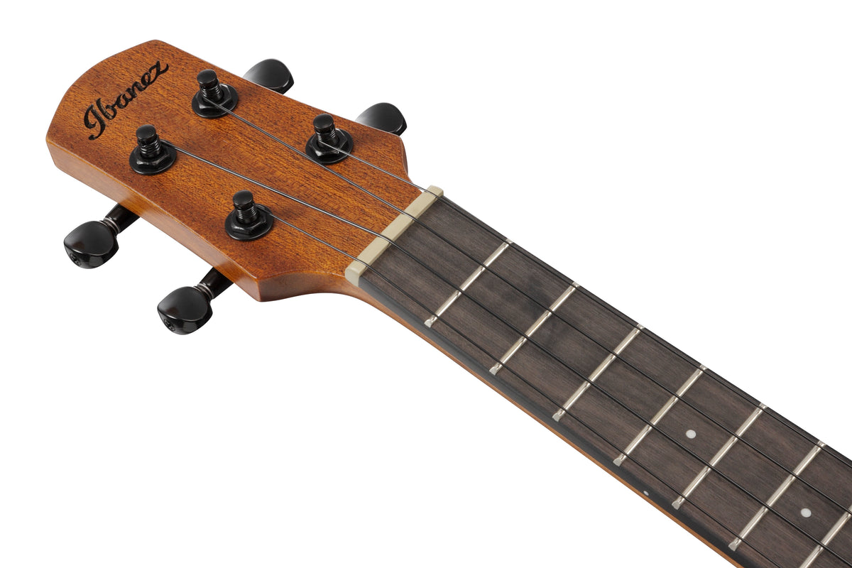 Ibanez AUT10OPN Acoustic Tenor Ukulele - Open Pore Natural 5