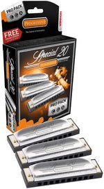 Hohner SPC20-3PK Special 20 Pro Pack (GCA)