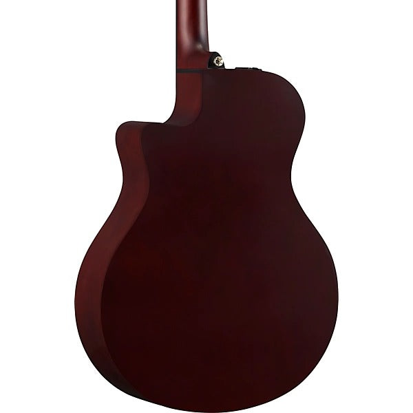 Yamaha APX600MNS Thinline Acoustic Electric Guitar - Natural Satin 5
