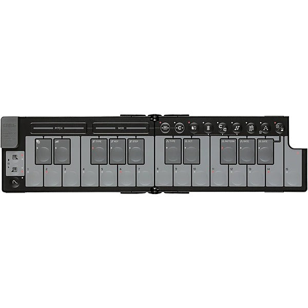 Korg nanoKEY Foldable MIDI Keyboard  - Black 6