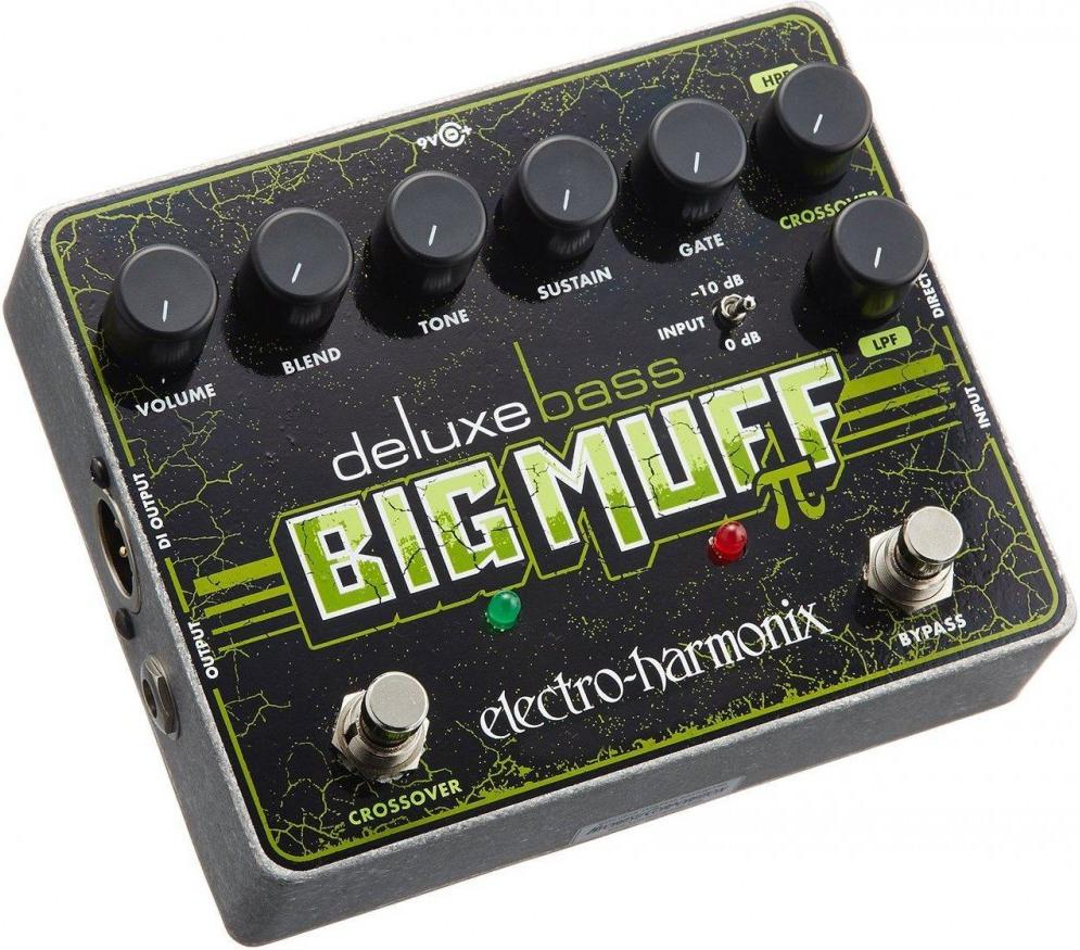 Electro-Harmonix Deluxe Bass Big Muff Pi Bass Distortion Effects Pedal 3