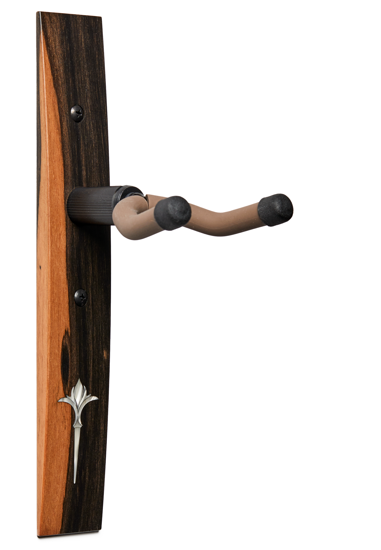 Taylor Exotic Wood Guitar Hanger - Ebony with Italian Acrylic \"Nouveau\" Inlay