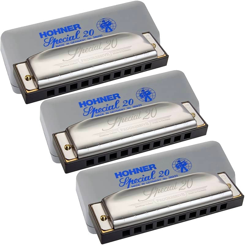 Hohner SPC20-3PK Special 20 Pro Pack (GCA) 5